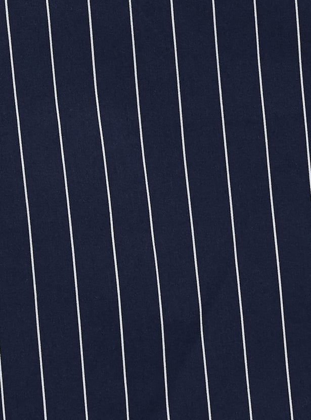 AND Striped Pencil Skirt
