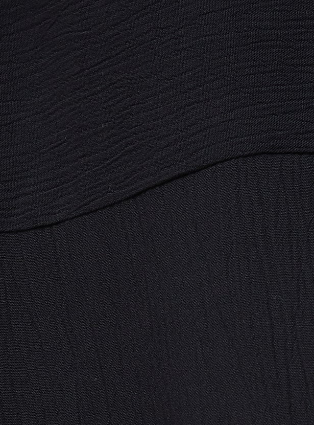 FAME FOREVER Textured Top