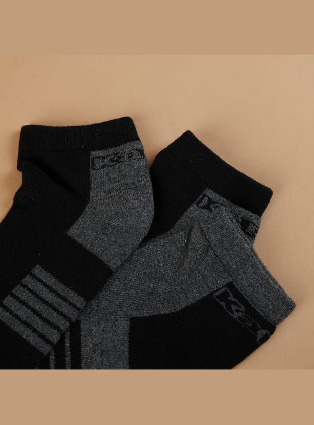 KAPPA Colourblock Ankle Length Socks - Pack of 3
