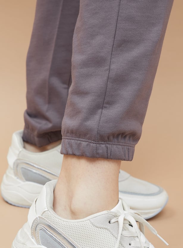 FAME FOREVER Solid Elasticated Joggers