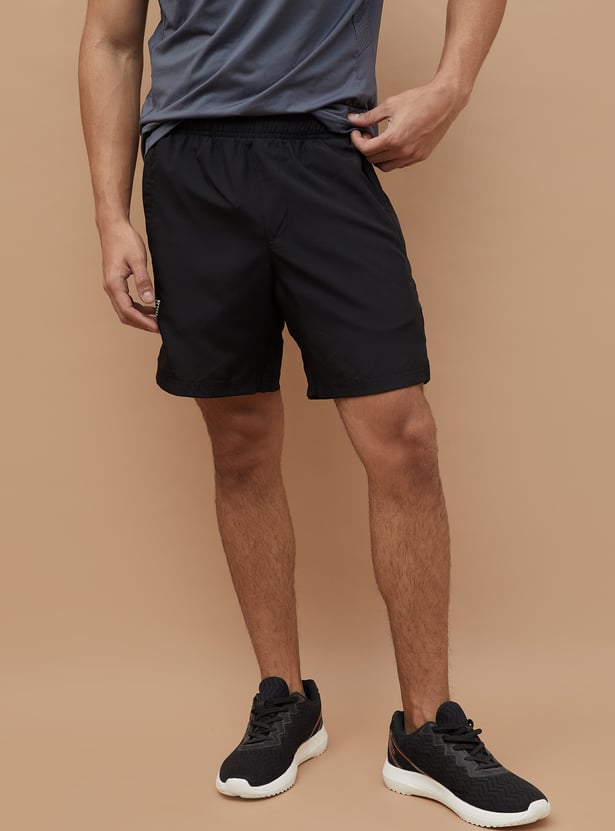 KAPPA Brand Print Shorts