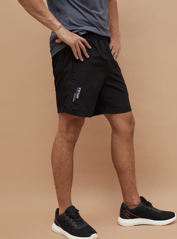 KAPPA Brand Print Shorts