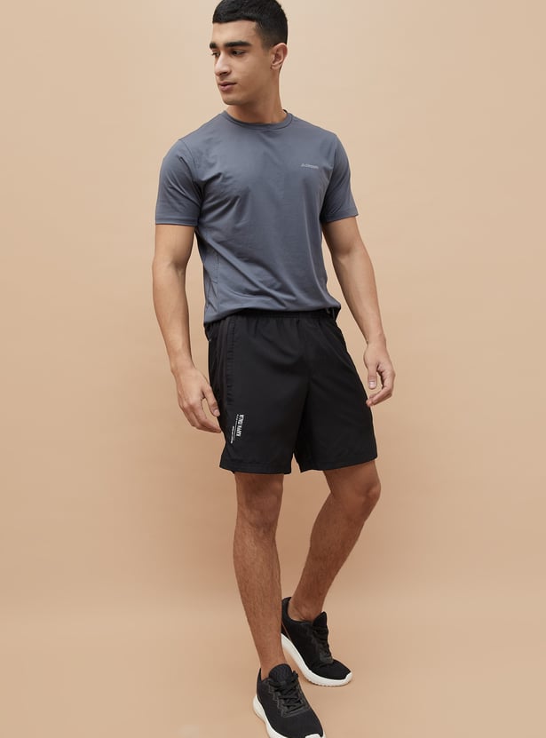 KAPPA Brand Print Shorts