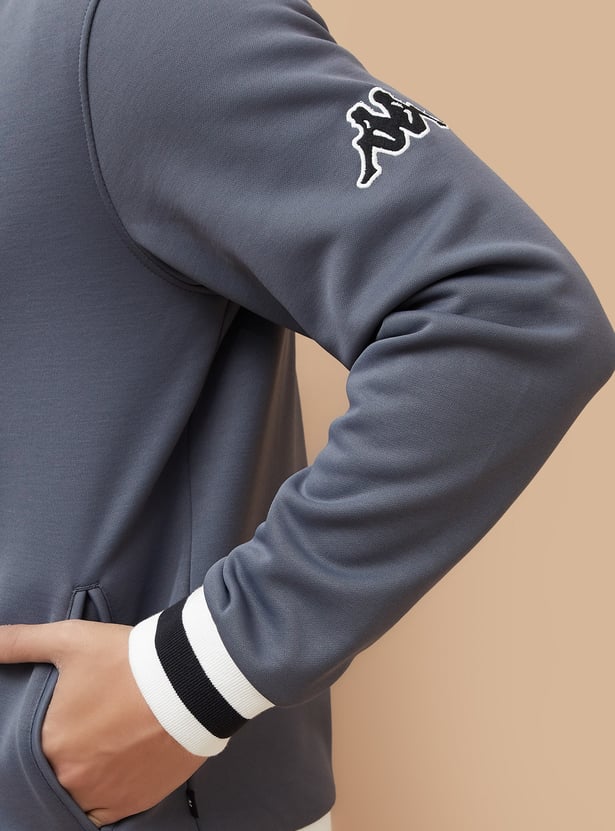 KAPPA Striped Varsity Jacket