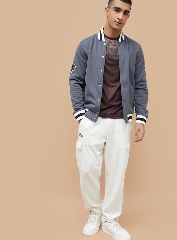KAPPA Striped Varsity Jacket