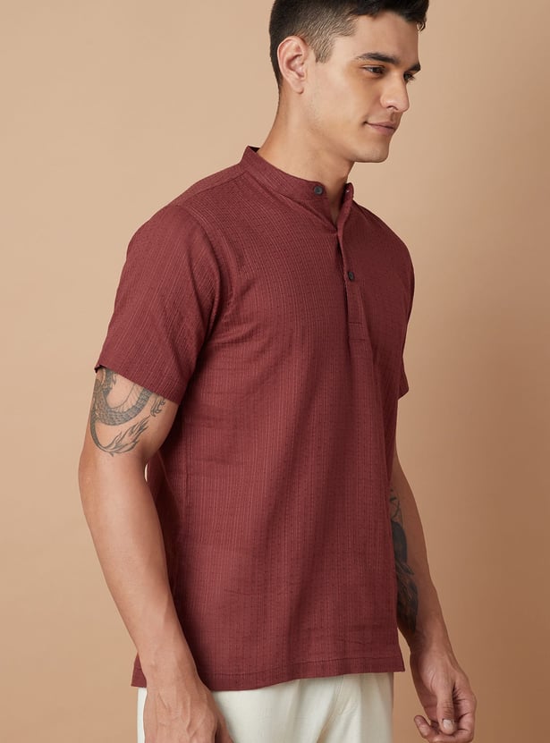 MELANGE Embroidered Short Kurta