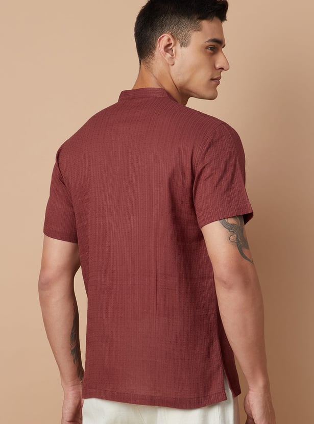 MELANGE Embroidered Short Kurta