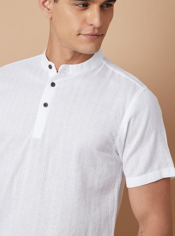 MELANGE Embroidered Short Kurta
