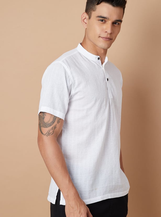 MELANGE Embroidered Short Kurta