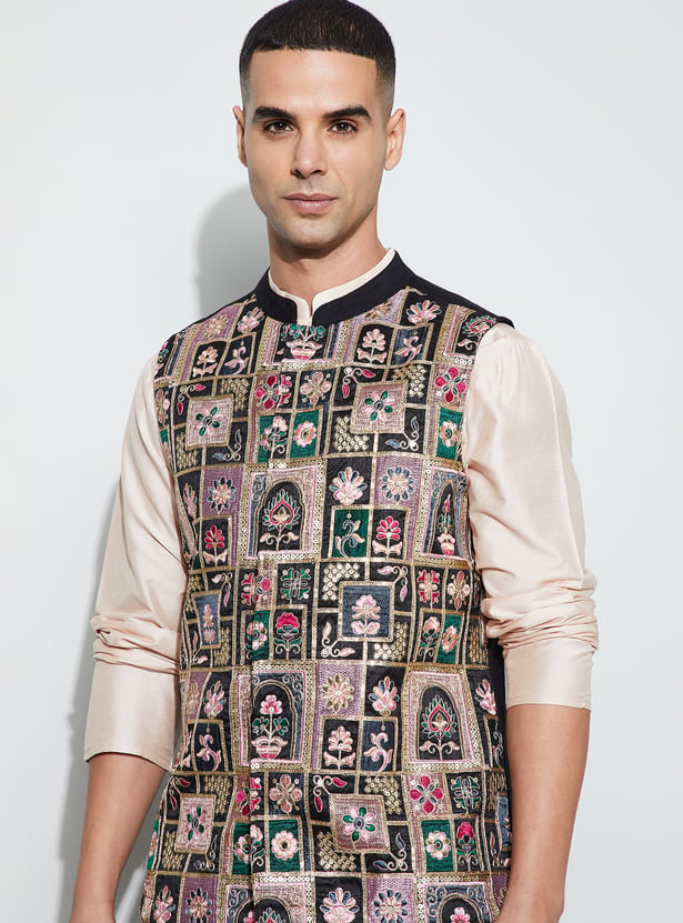 MELANGE Embroidered Gilet