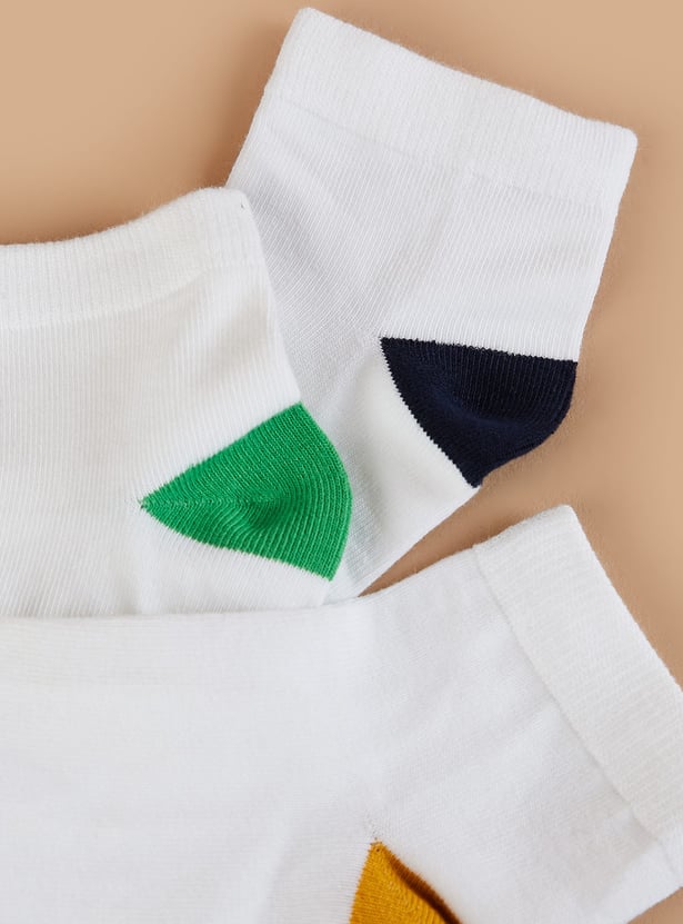 FAME FOREVER Knitted Crew Socks - Pack of 3
