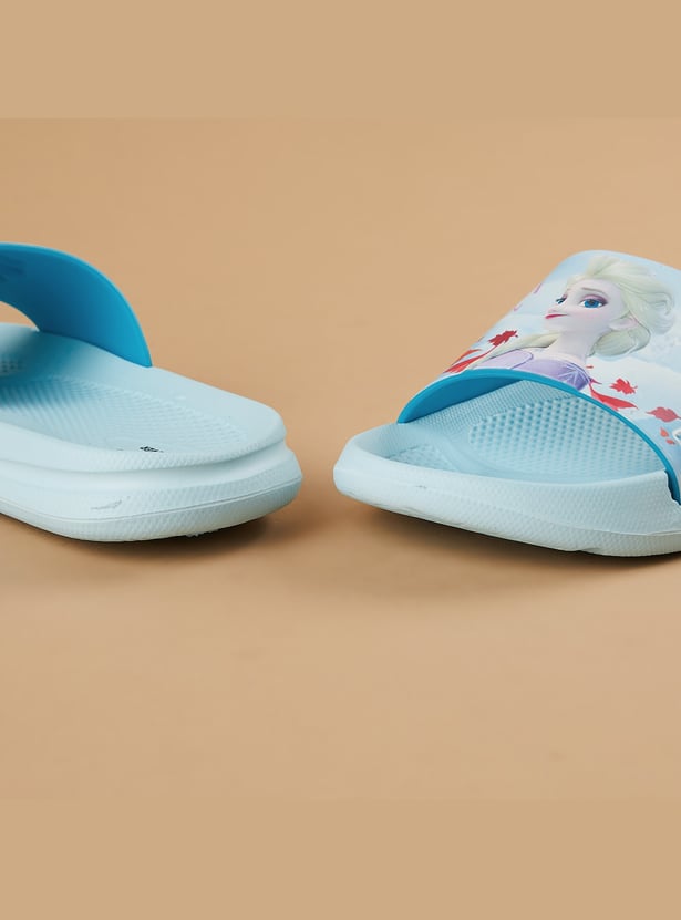 FAME FOREVER Girls Elsa Print Sliders