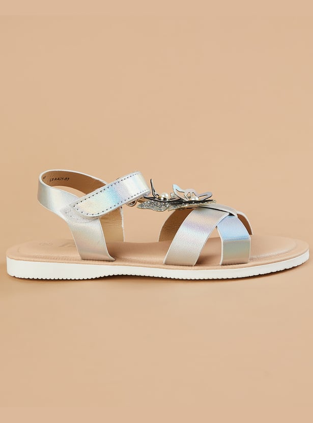 FAME FOREVER Girls Embellished Sandals