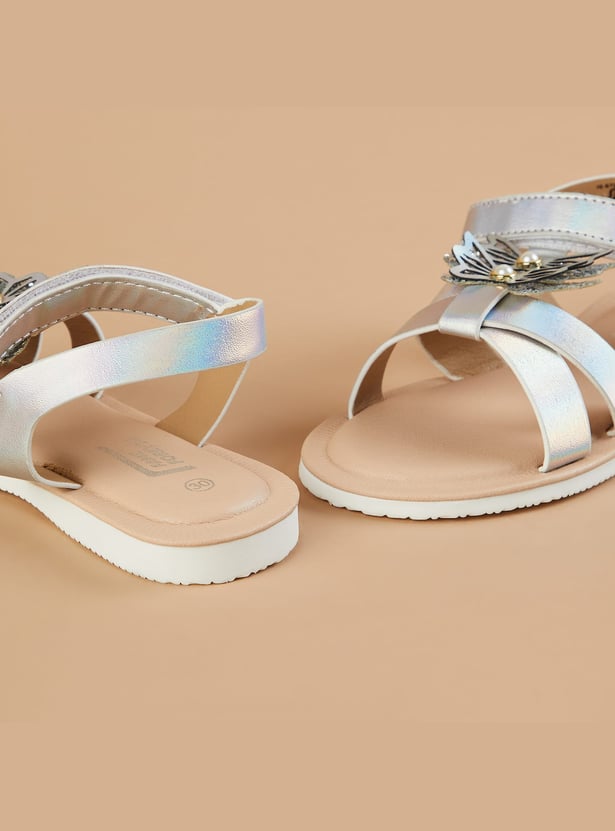 FAME FOREVER Girls Embellished Sandals