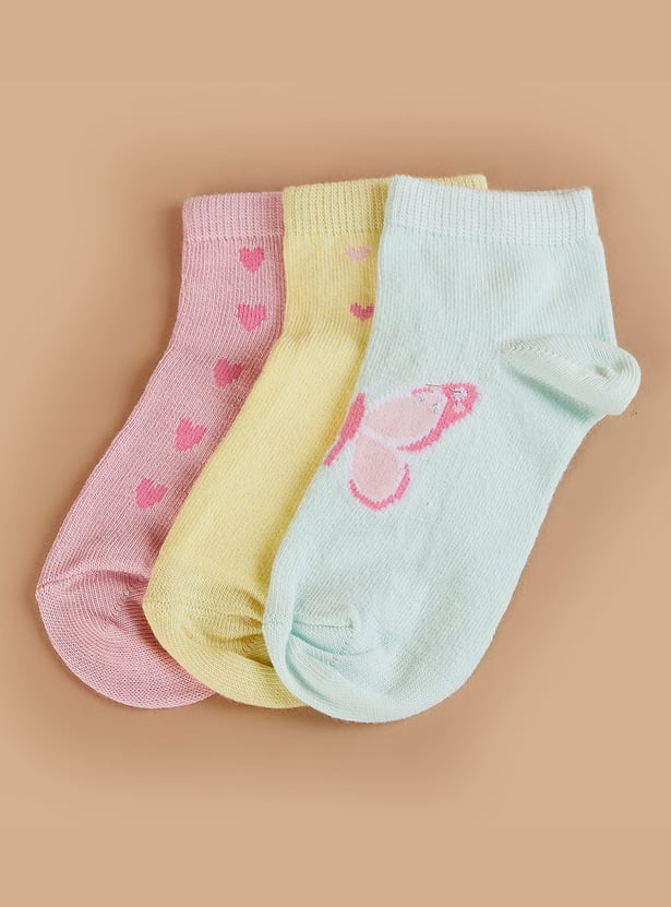 FAME FOREVER Knitted Socks - Pack of 3