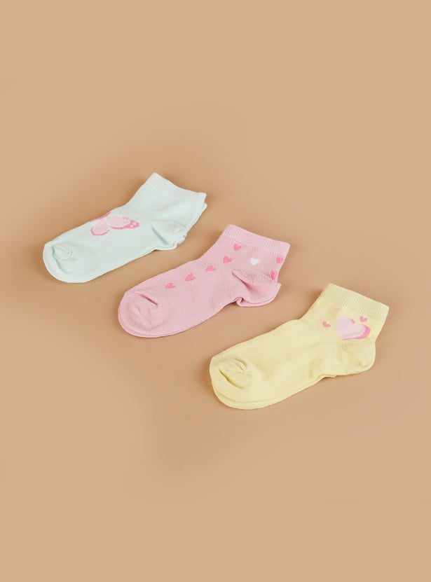 FAME FOREVER Knitted Socks - Pack of 3