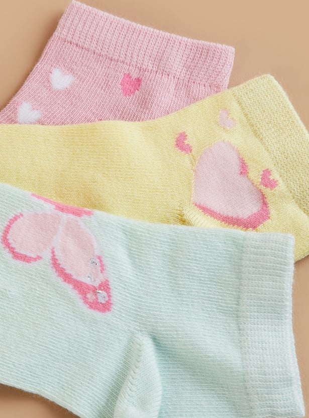 FAME FOREVER Knitted Socks - Pack of 3