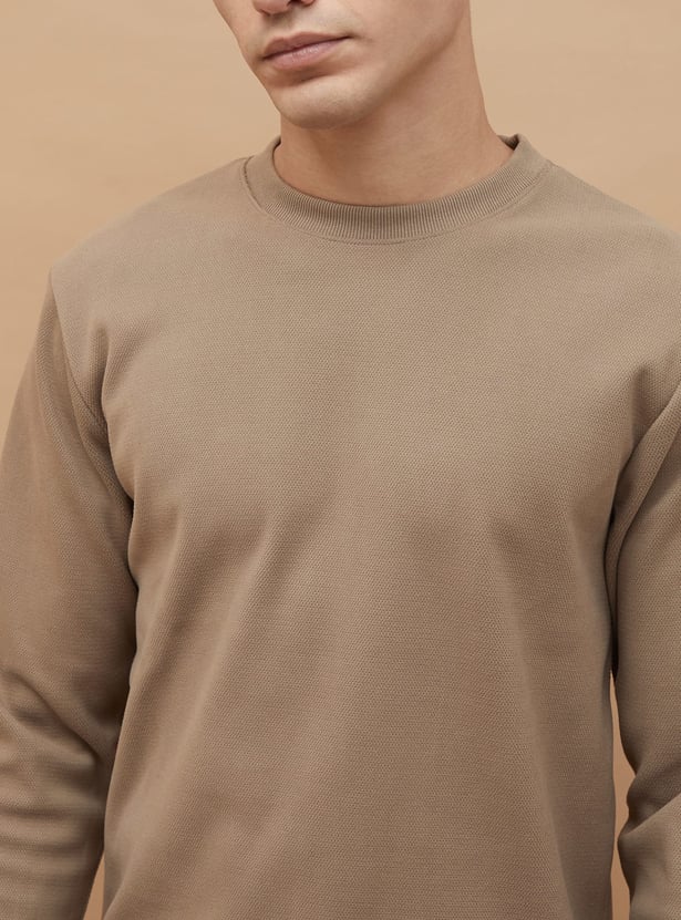 CODE Textured Sweatshirt