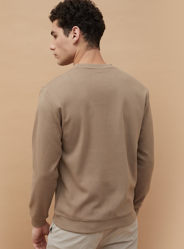 CODE Textured Sweatshirt