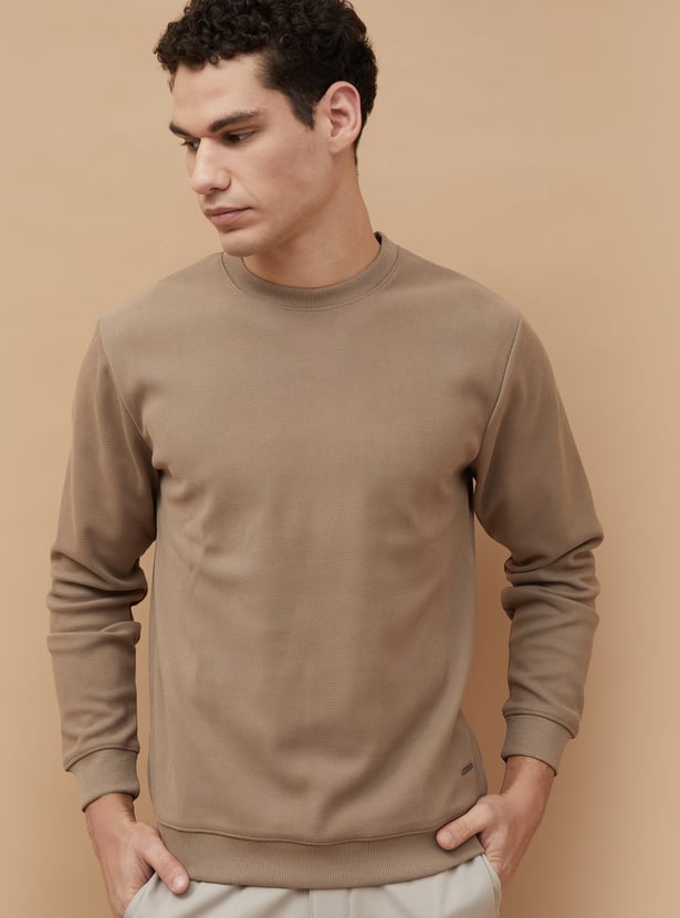 CODE Textured Sweatshirt