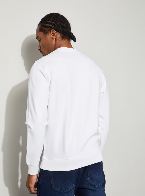 CODE UNWIND Chest Embroidered Sweatshirt