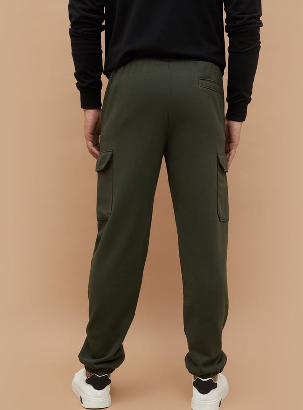 FAME FOREVER Solid Cargo Joggers