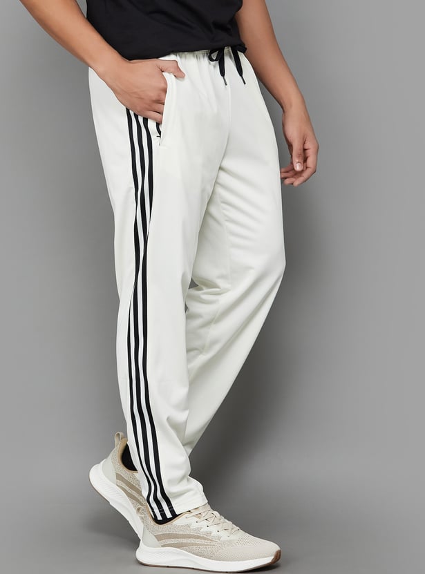ADIDAS Striped Elasticated Track Pants