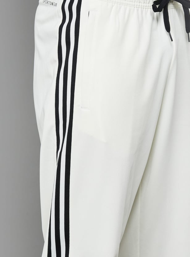 ADIDAS Striped Elasticated Track Pants