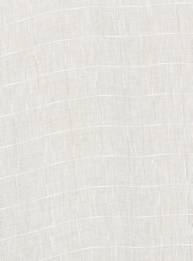 LINEN CLUB STUDIO Checked Slim Fit Shirt