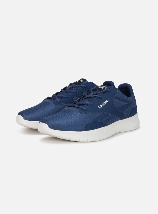 REEBOK Solid Lace-Up Running Shoes