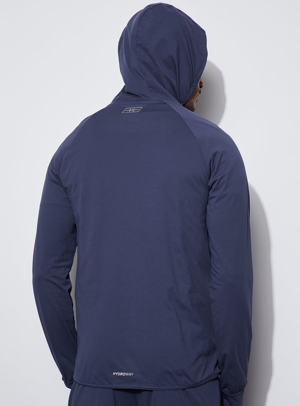 KAPPA Logo Print Sports Hooded Sweatshirt
