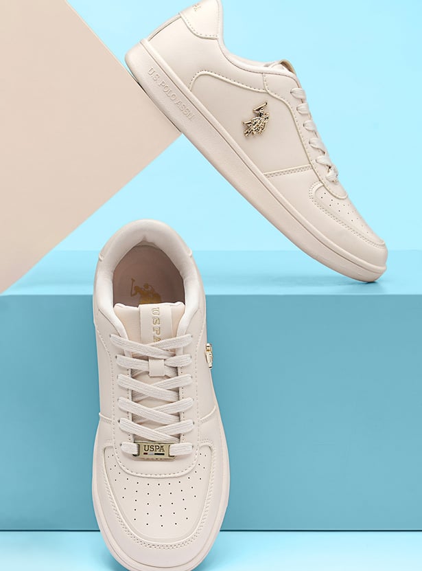US POLO ASSN Lace-Up Sports Shoes