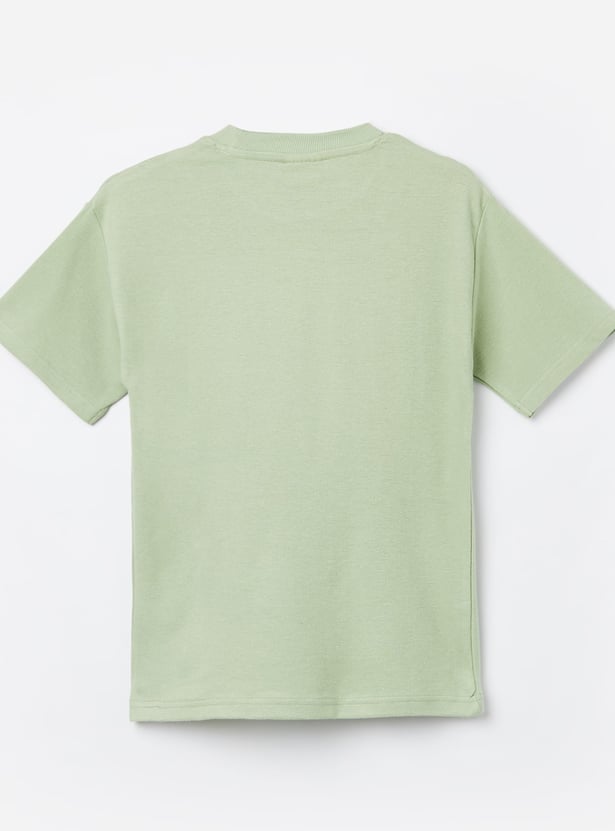 FAME FOREVER Boys Embroidered T-shirt