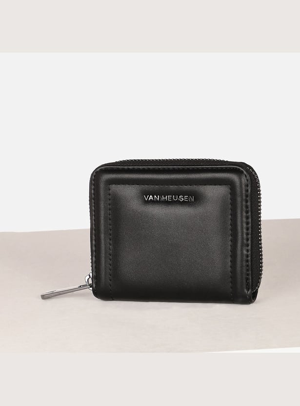 VAN HEUSEN Solid Zip-Around Wallet