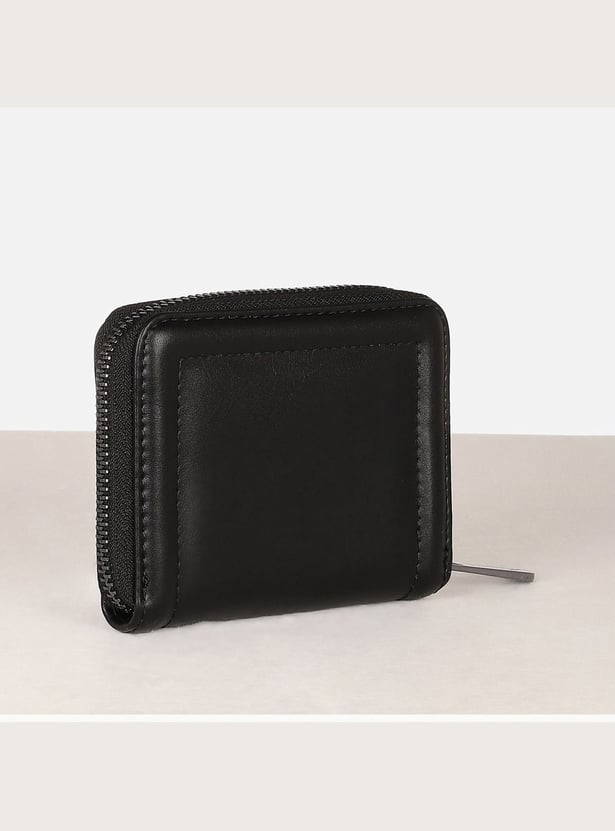 VAN HEUSEN Solid Zip-Around Wallet
