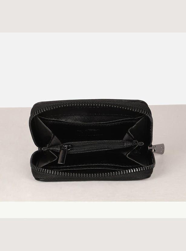 VAN HEUSEN Solid Zip-Around Wallet