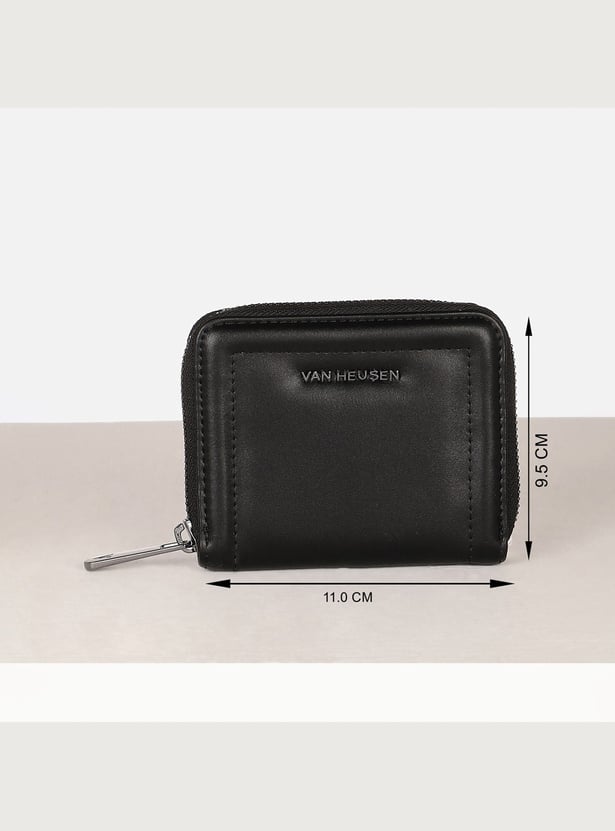 VAN HEUSEN Solid Zip-Around Wallet