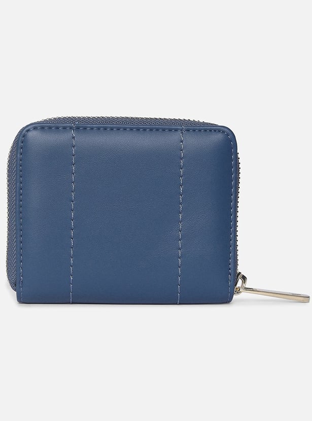 VAN HEUSEN Solid Zip-Around Wallet