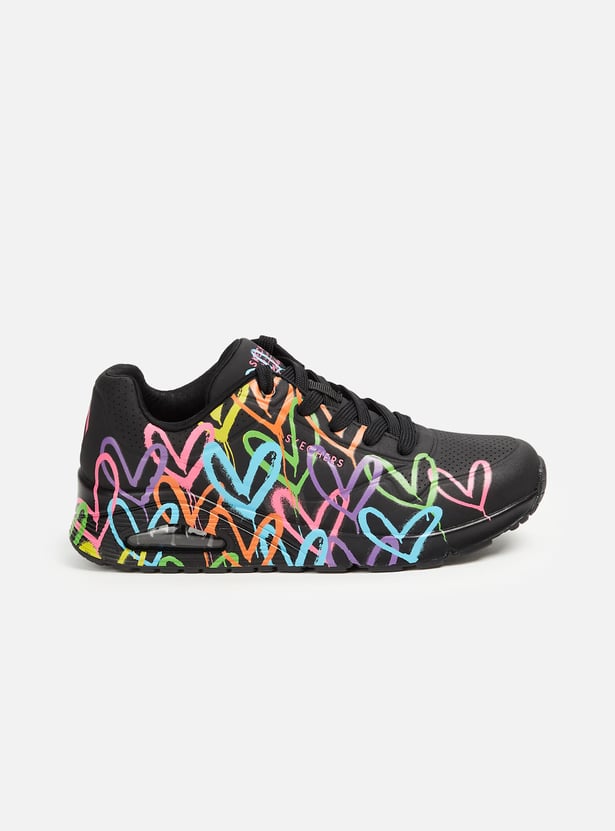 Buy SKECHERS Uno Highlight Love Sports Shoes from Skechers at just