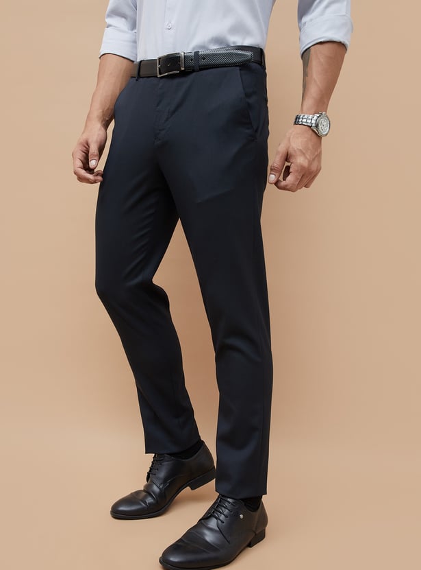 CODE Slim Tapered Formal Trousers