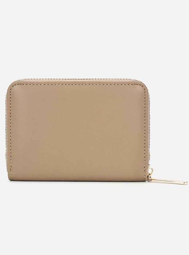IRTH Solid Zip-Around Wallet