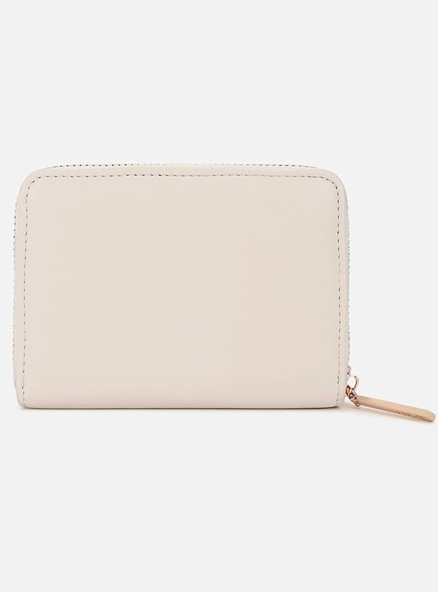 IRTH Solid Zip-Around Wallet