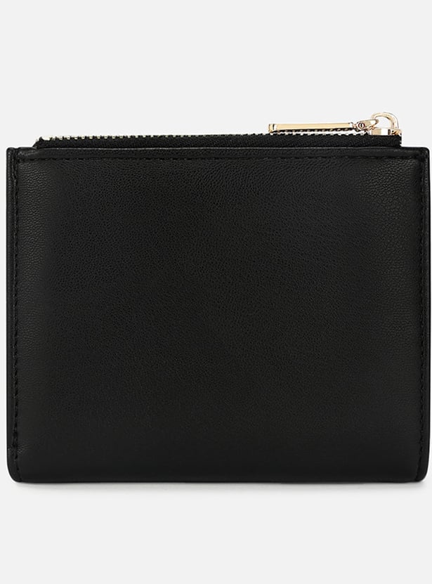 IRTH Solid Zip-Around Wallet