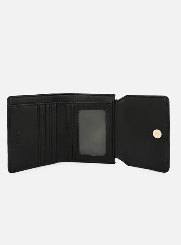IRTH Solid Zip-Around Wallet