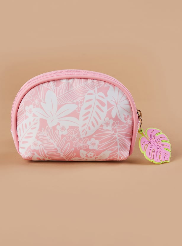 FAME FOREVER Printed Vanity Pouch