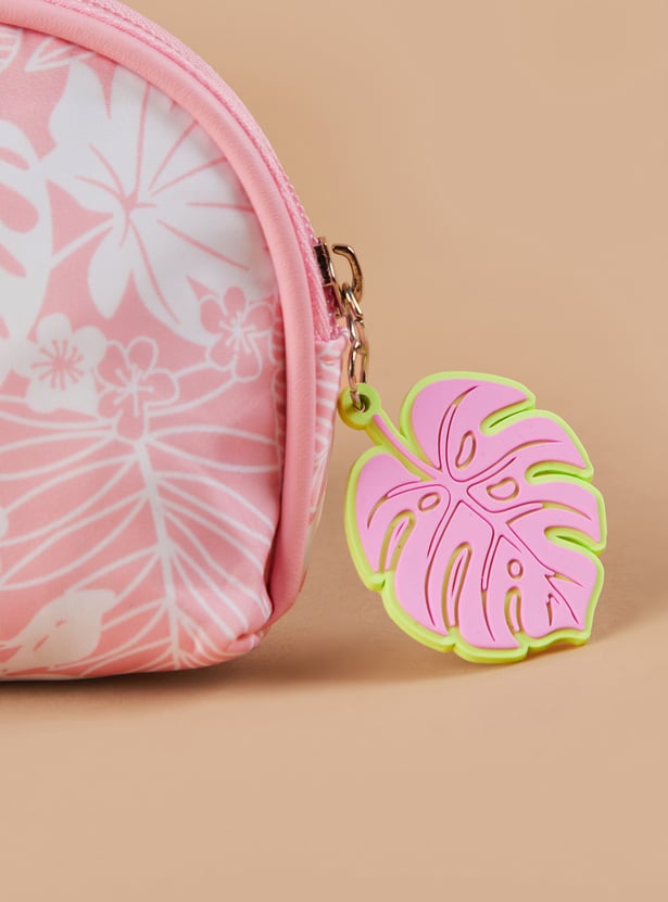 FAME FOREVER Printed Vanity Pouch