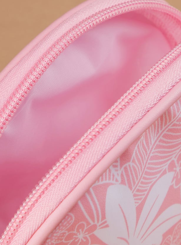 FAME FOREVER Printed Vanity Pouch