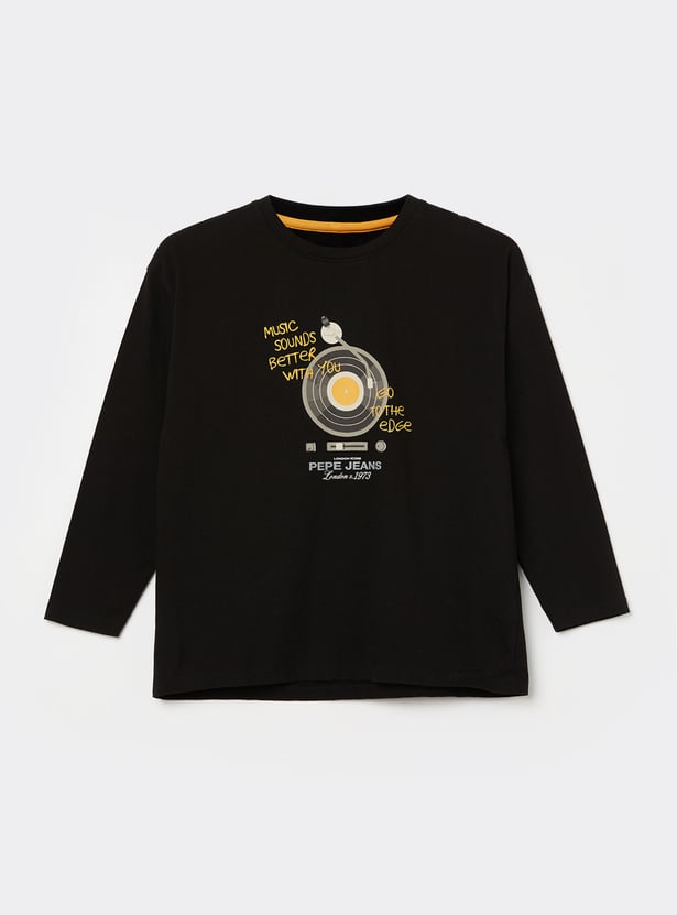 PEPE JEANS Boys Graphic Print T-shirt