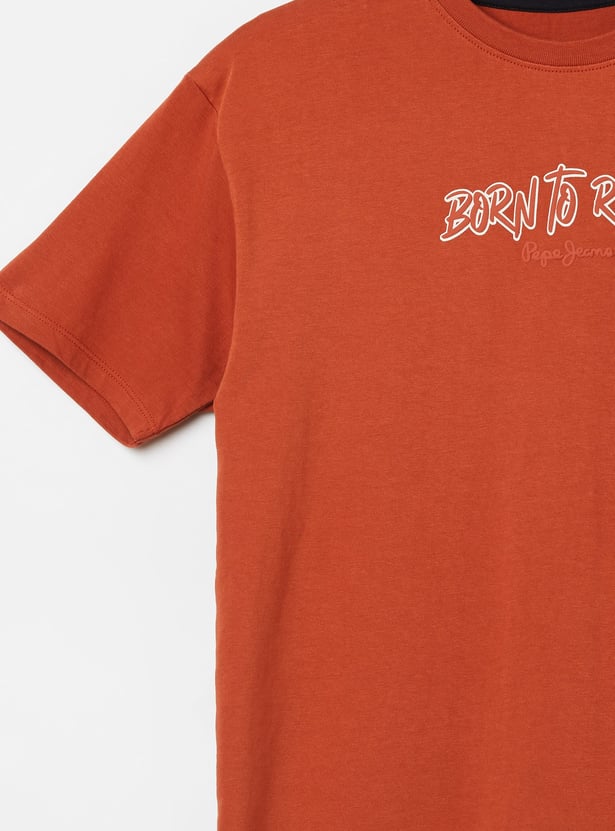PEPE JEANS Boys Printed T-shirt