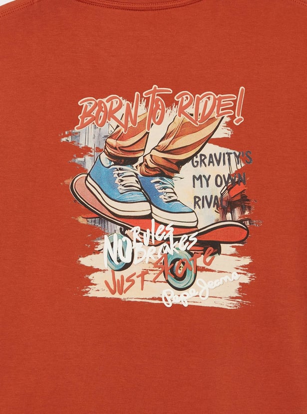 PEPE JEANS Boys Printed T-shirt